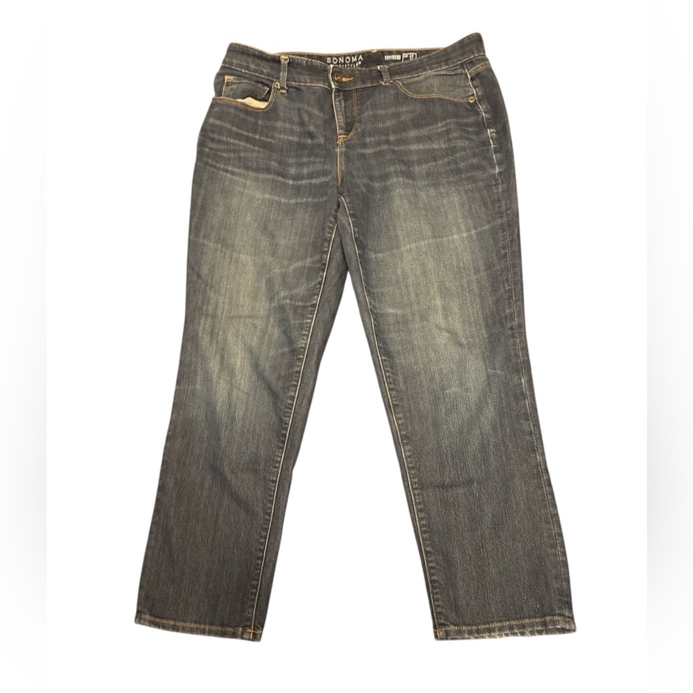 Sonoma Life + Style Boyfriend Blue Jeans Women’s Size 12